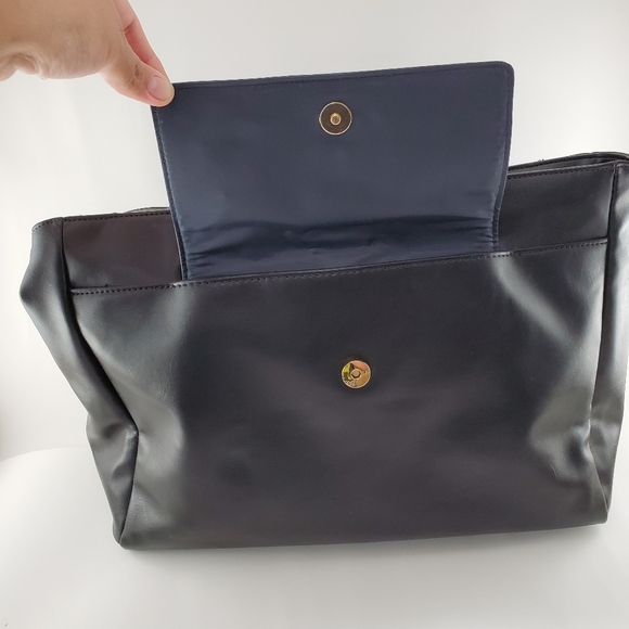 NWT Tommy Hilfiger black tote handbag - Picture 3 of 6